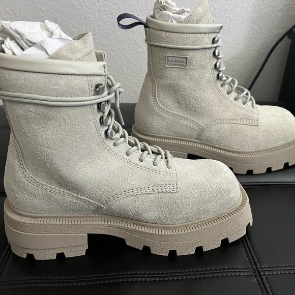 Eytys Other - Eytys - Square-Toe leather lace-up boots